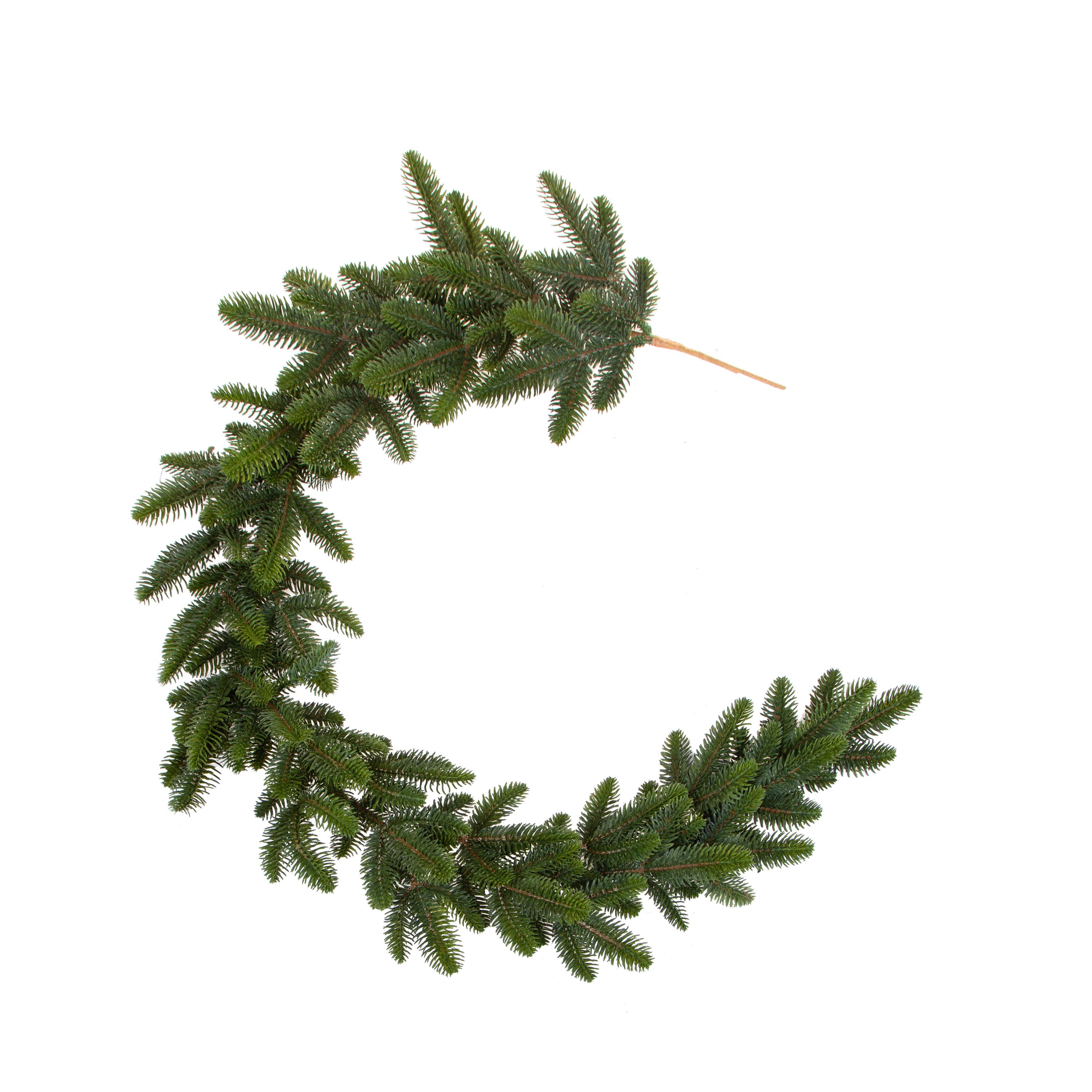 GHIRLANDA 150 CM C/ABETE NORMANDIANA