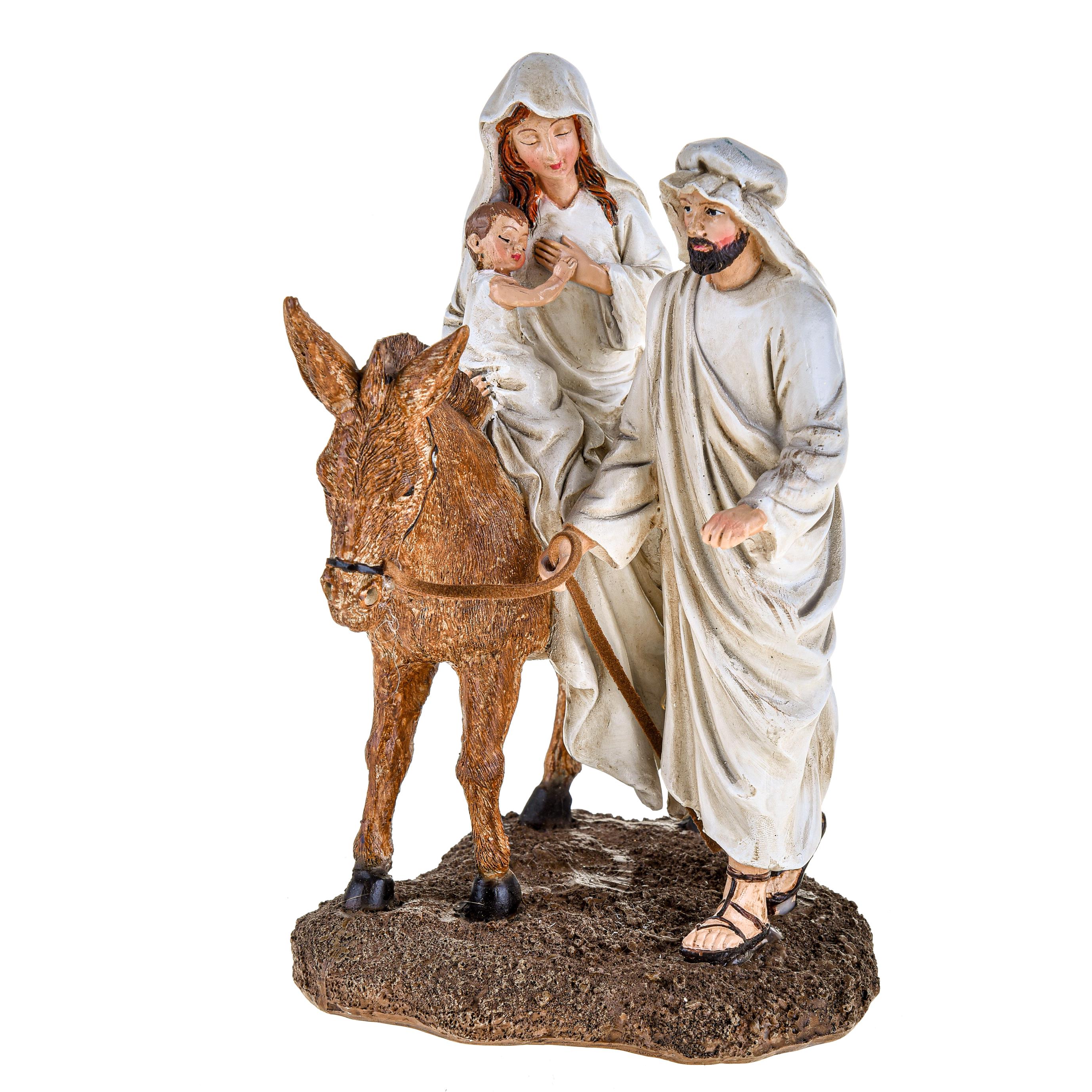 NATIVITA' C/ASINELLO 20 CM