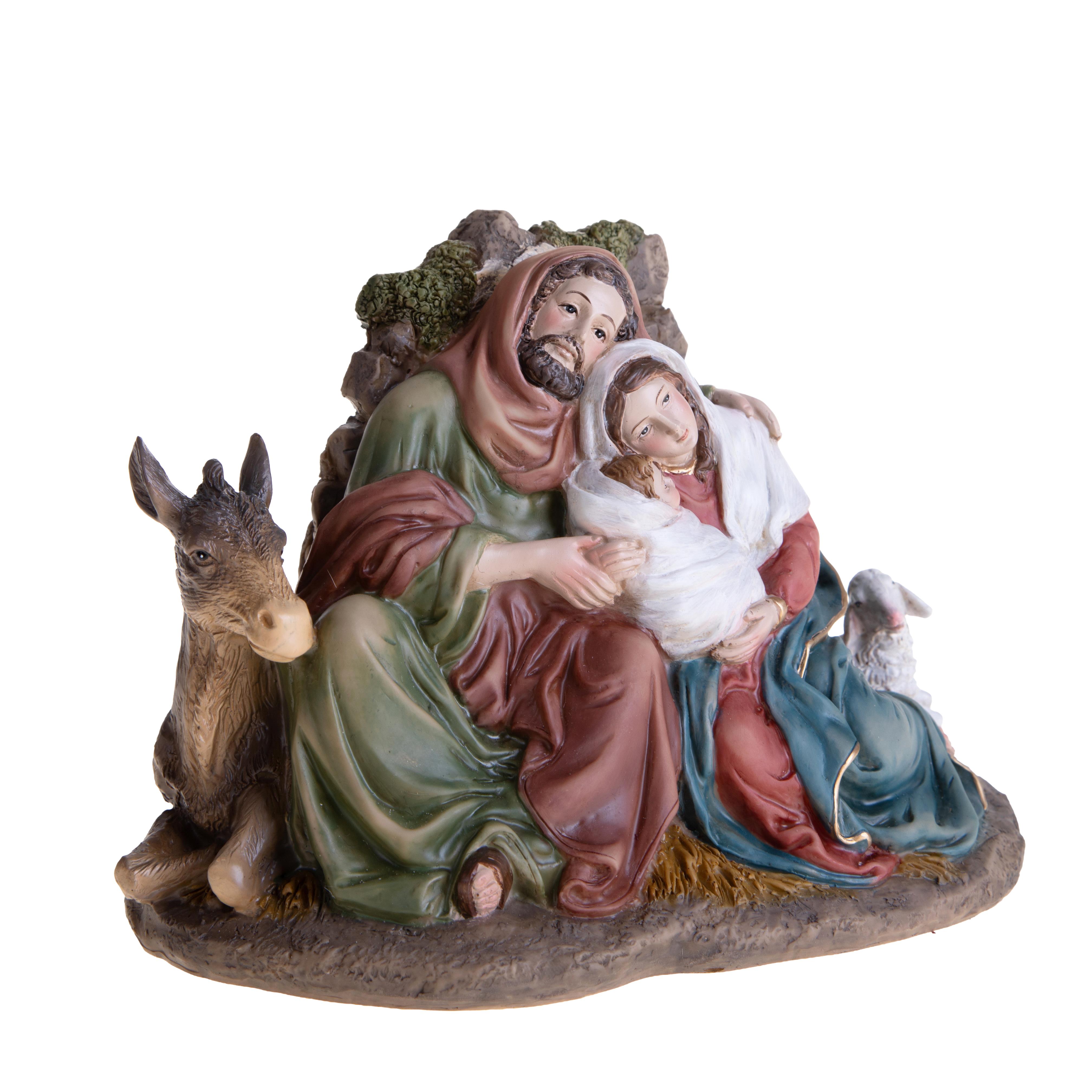 NATIVITA' H.15 CM C/ABBRACCIO