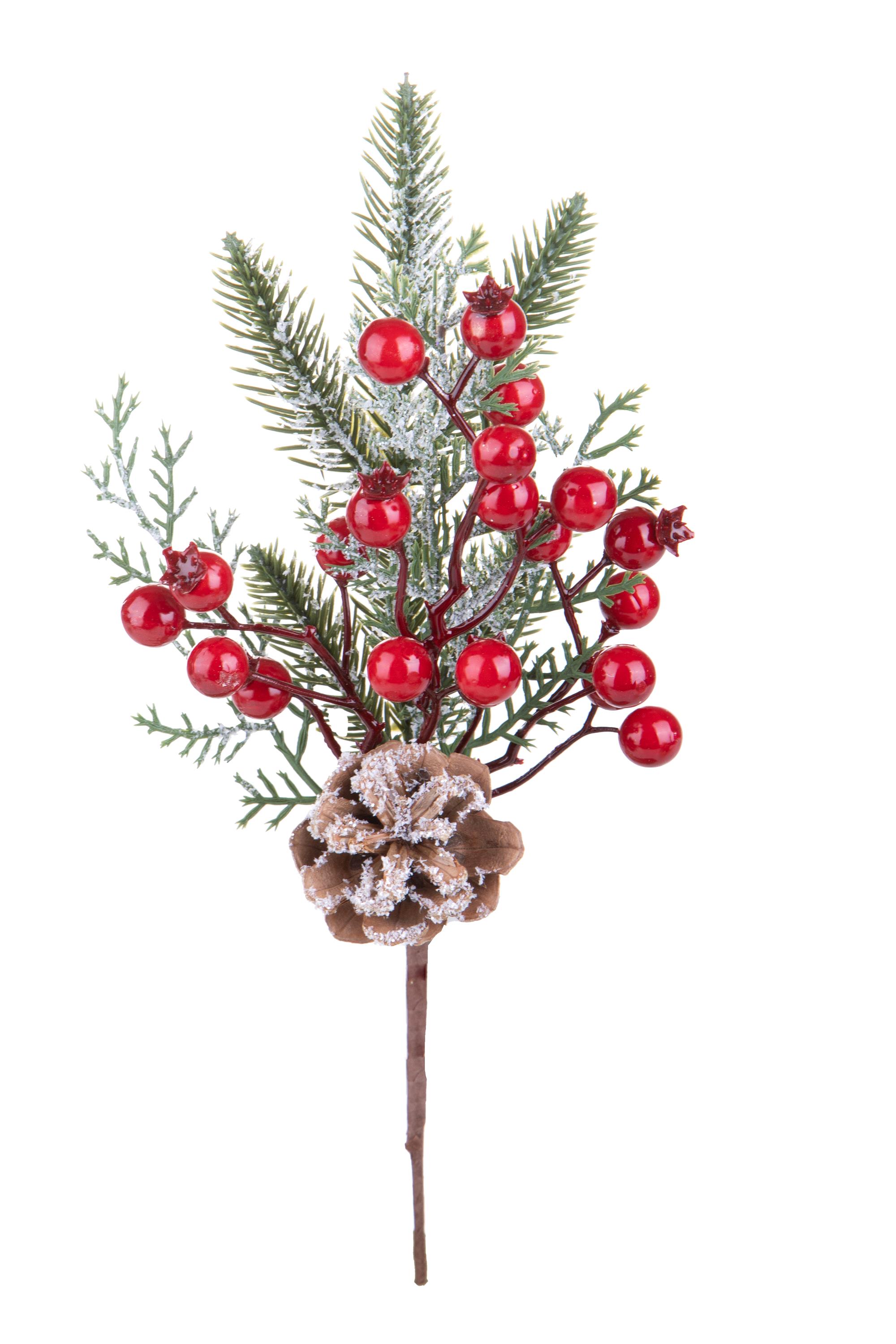 Weihnachtsartikel,Bälle zu hängen und Dekorationen holzweksfott,PICK C/ILEX 32 CM
