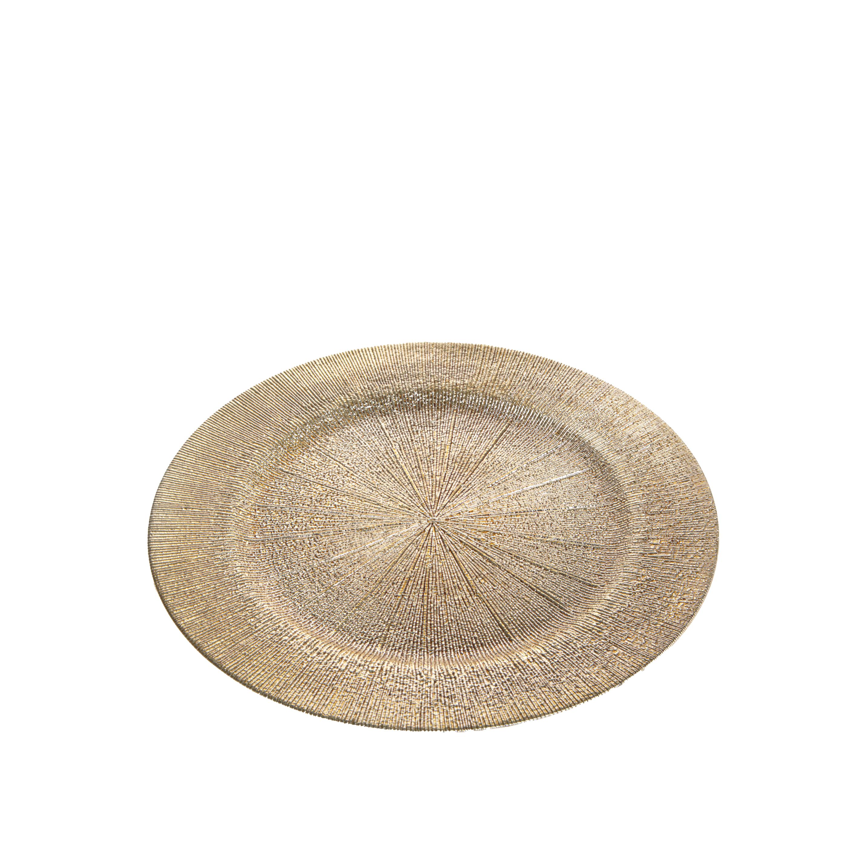 PIATTO 33 CM C/LINEE **USO DECORATIVO
