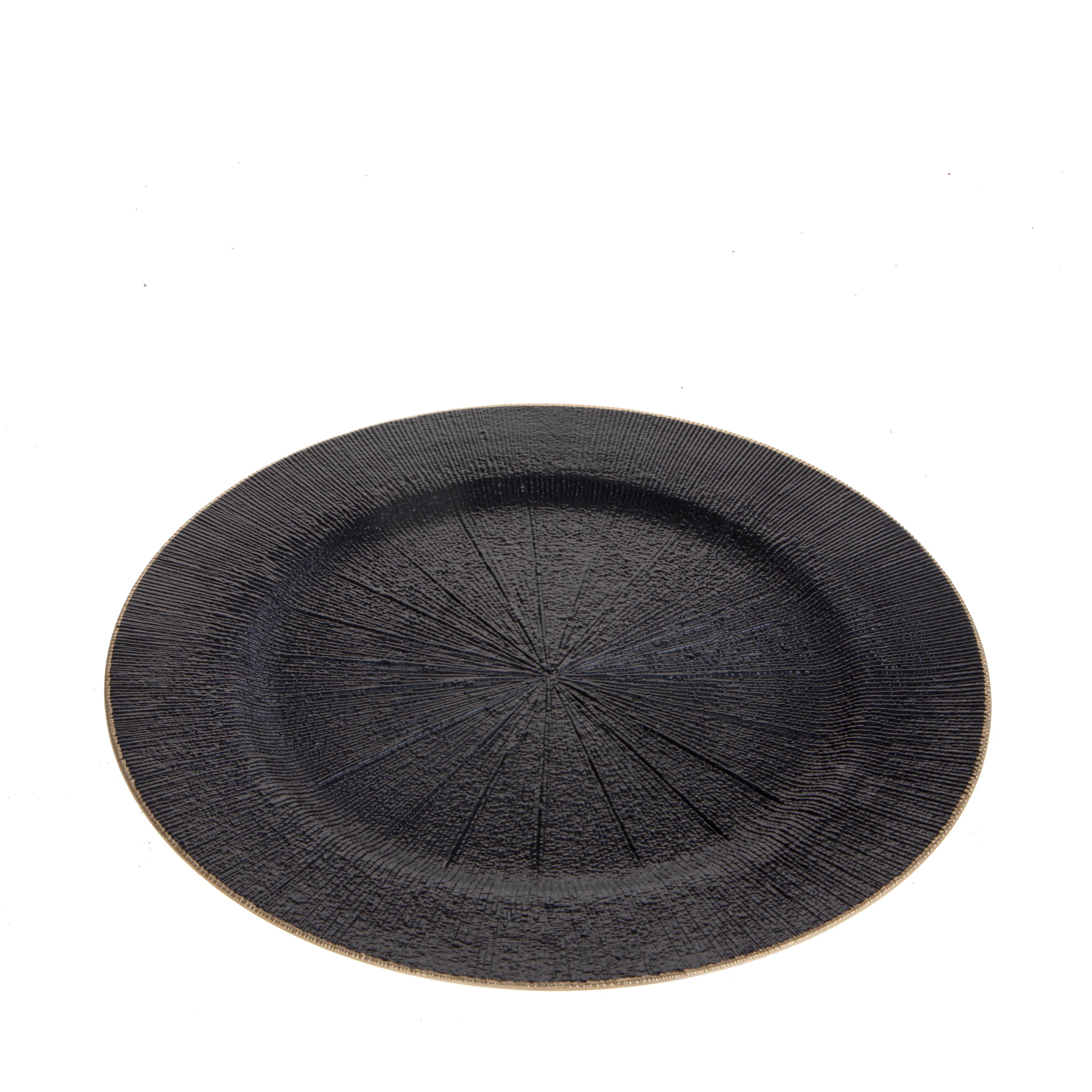 PIATTO 40 CM C/LINEE **USO DECORATIVO