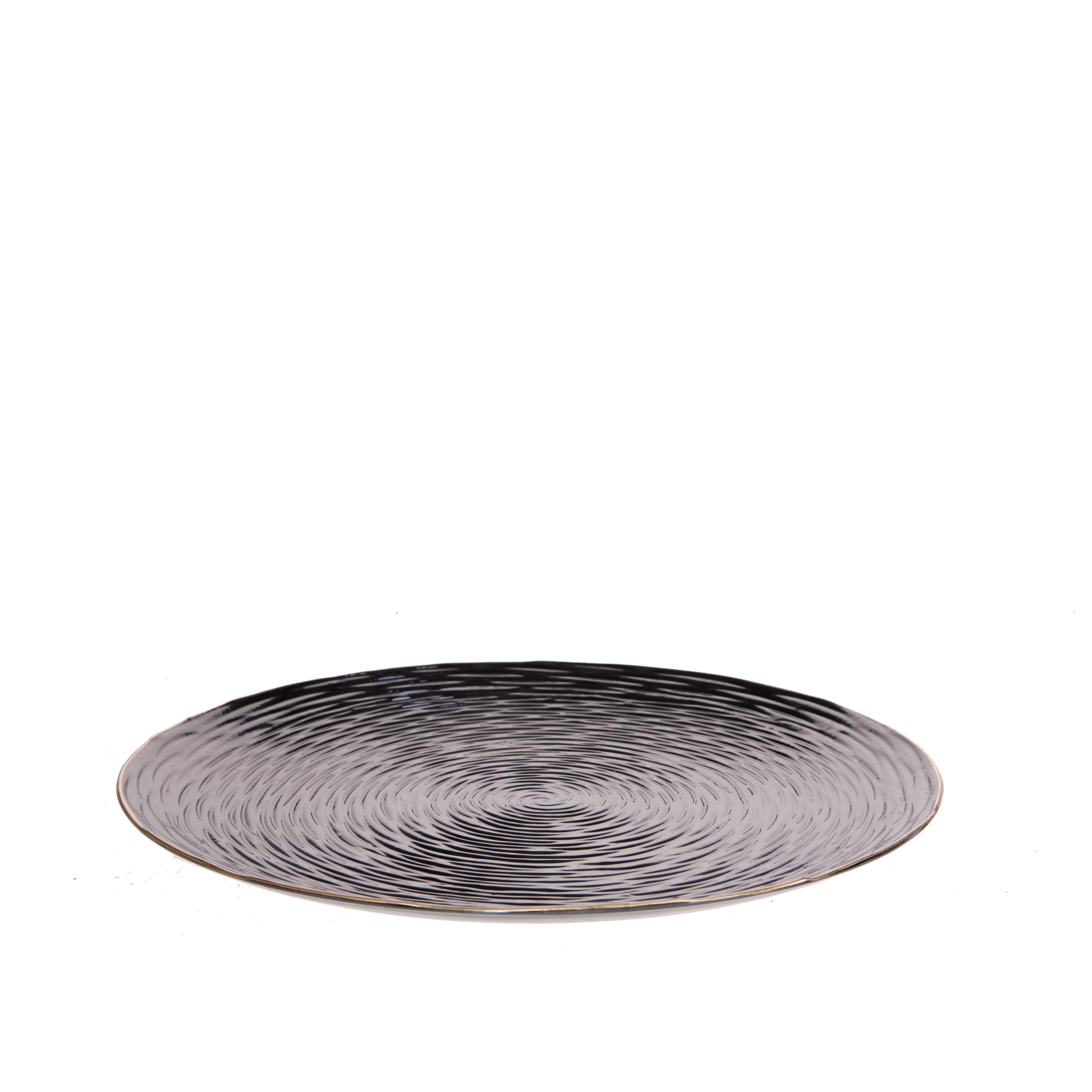 PIATTO 40 CM C/VORTICI **USO DECORATIVO