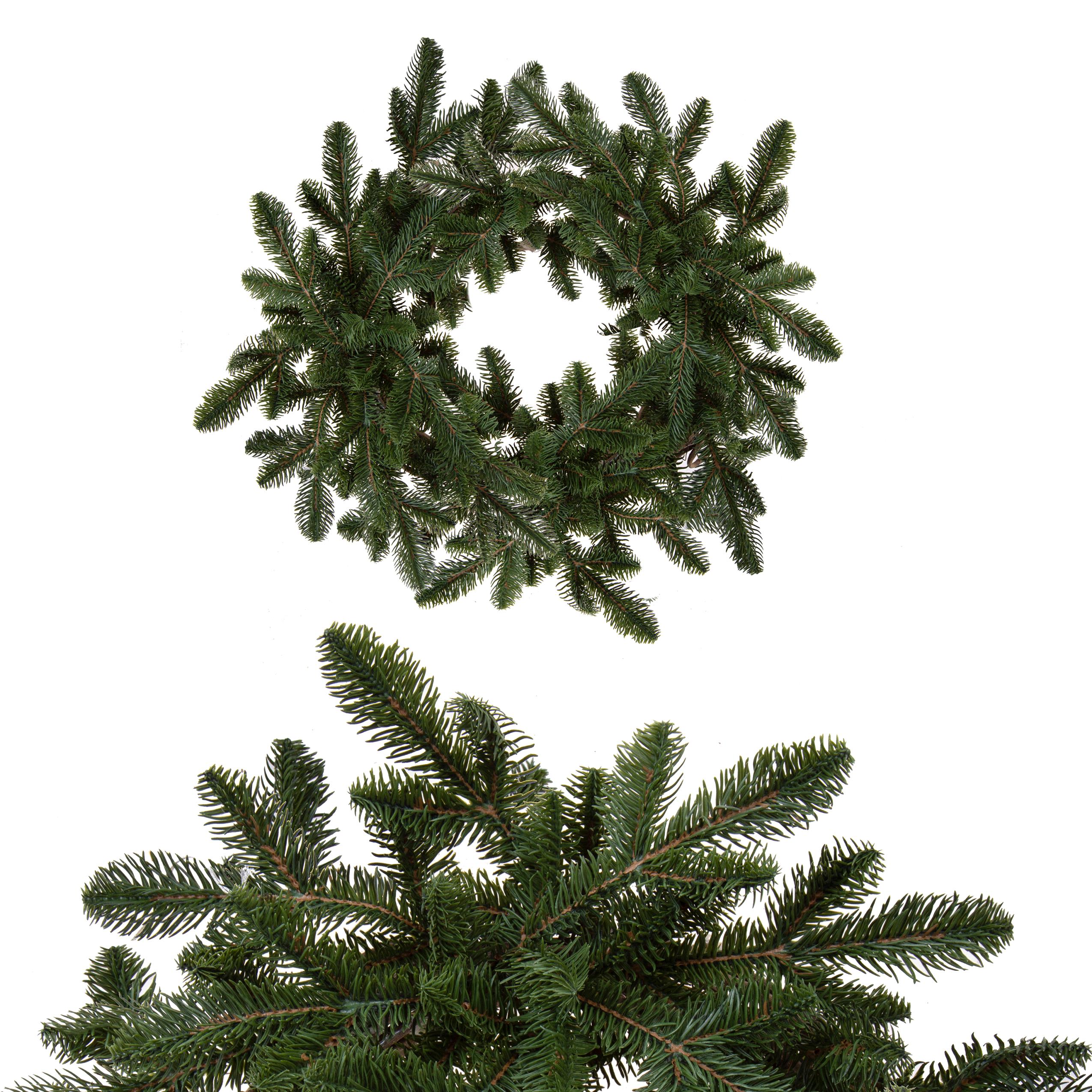 CORONA D.46 CM C/ABETE