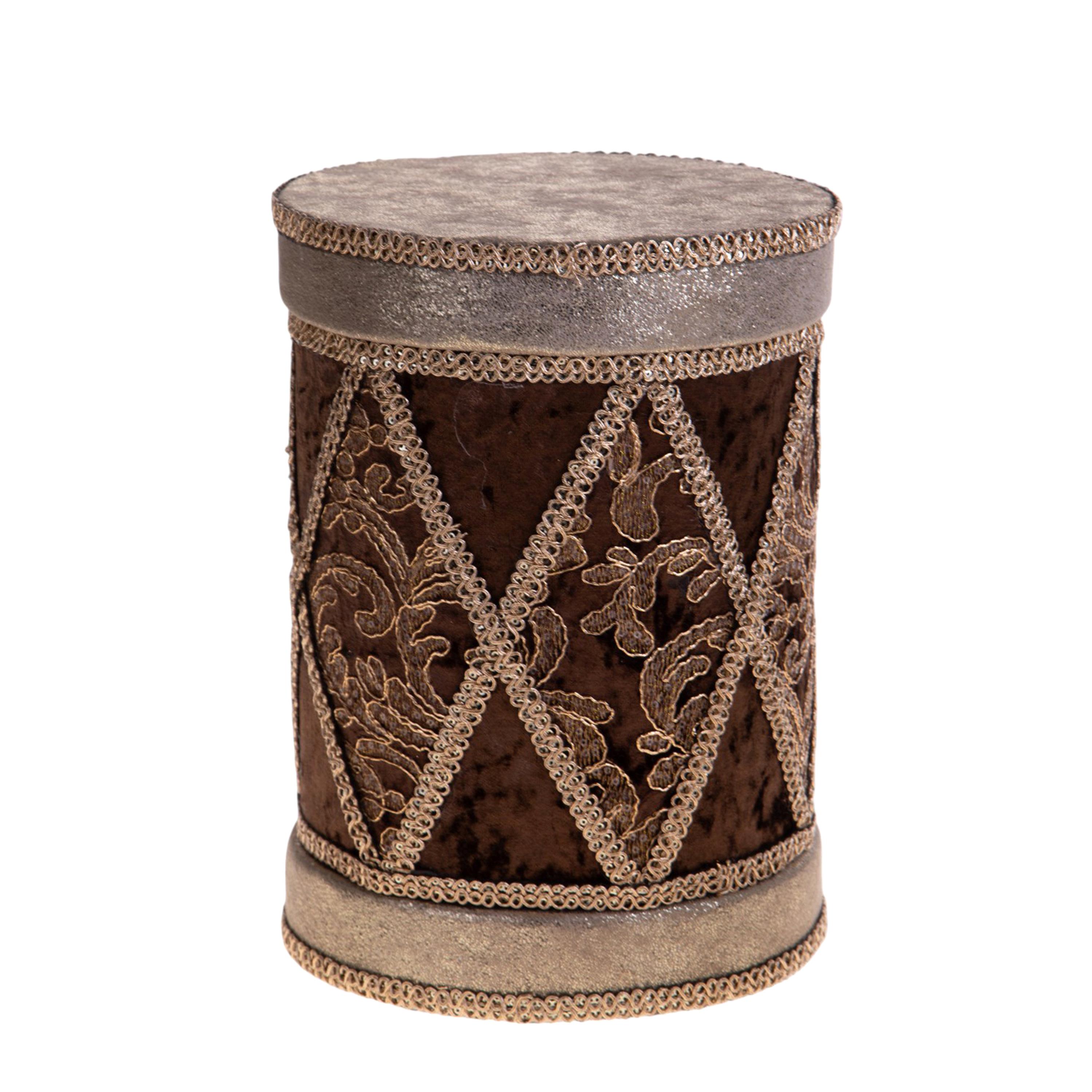 TAMBURO H.31 CM C/ROMBI