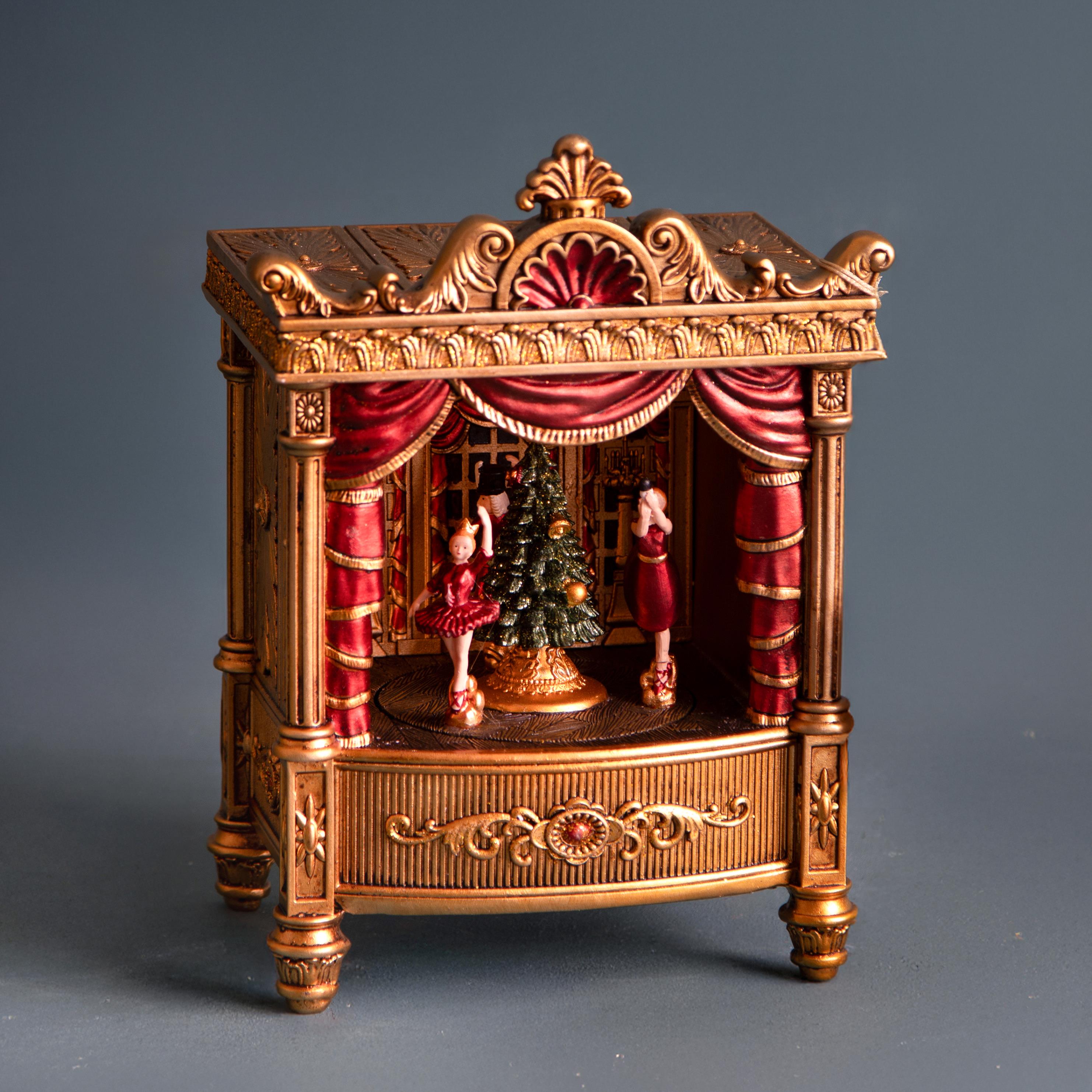 TEATRO 24 CM C/BALLERINE MUS+LED+MOV.