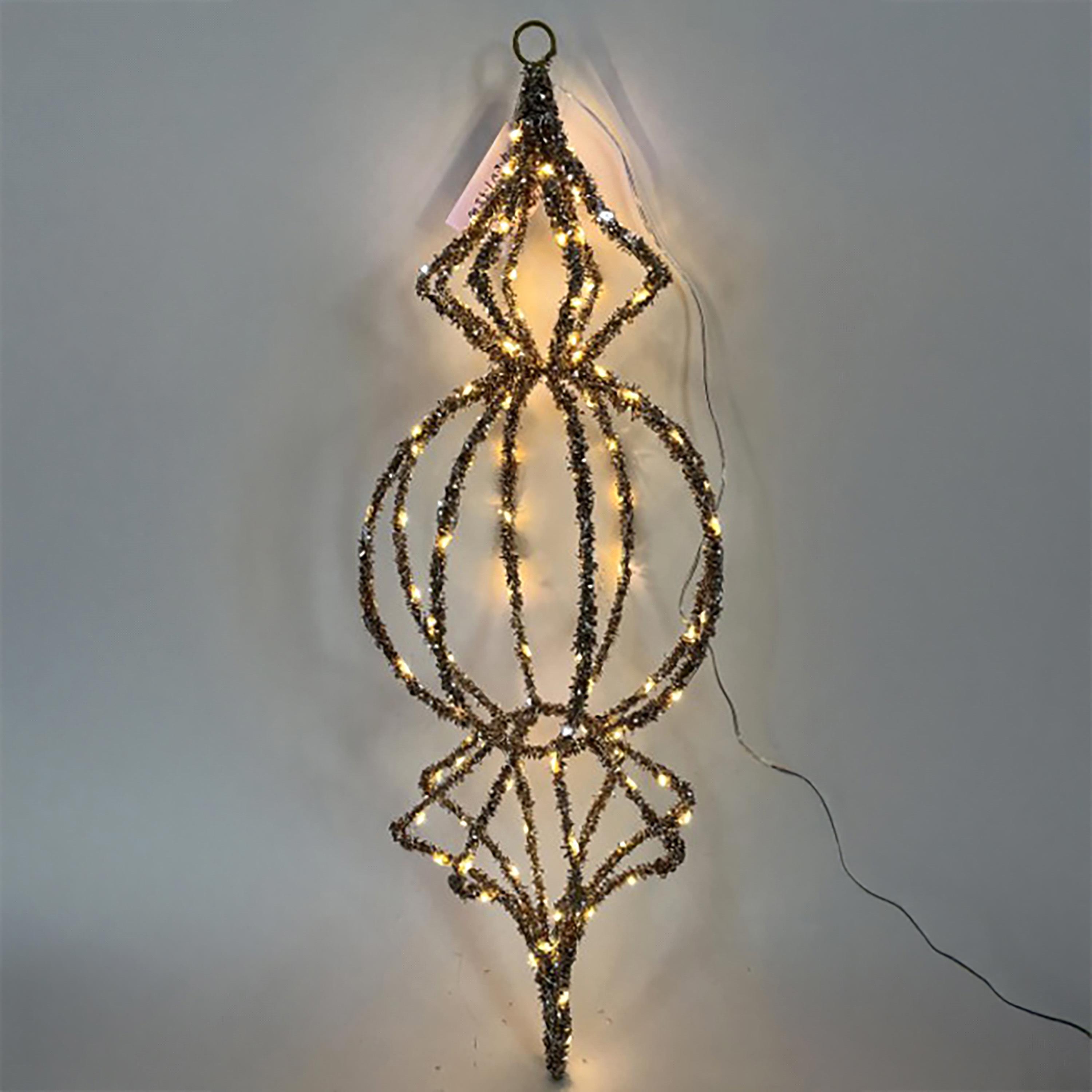 PENDENTE 80 CM C/180 LED EST.