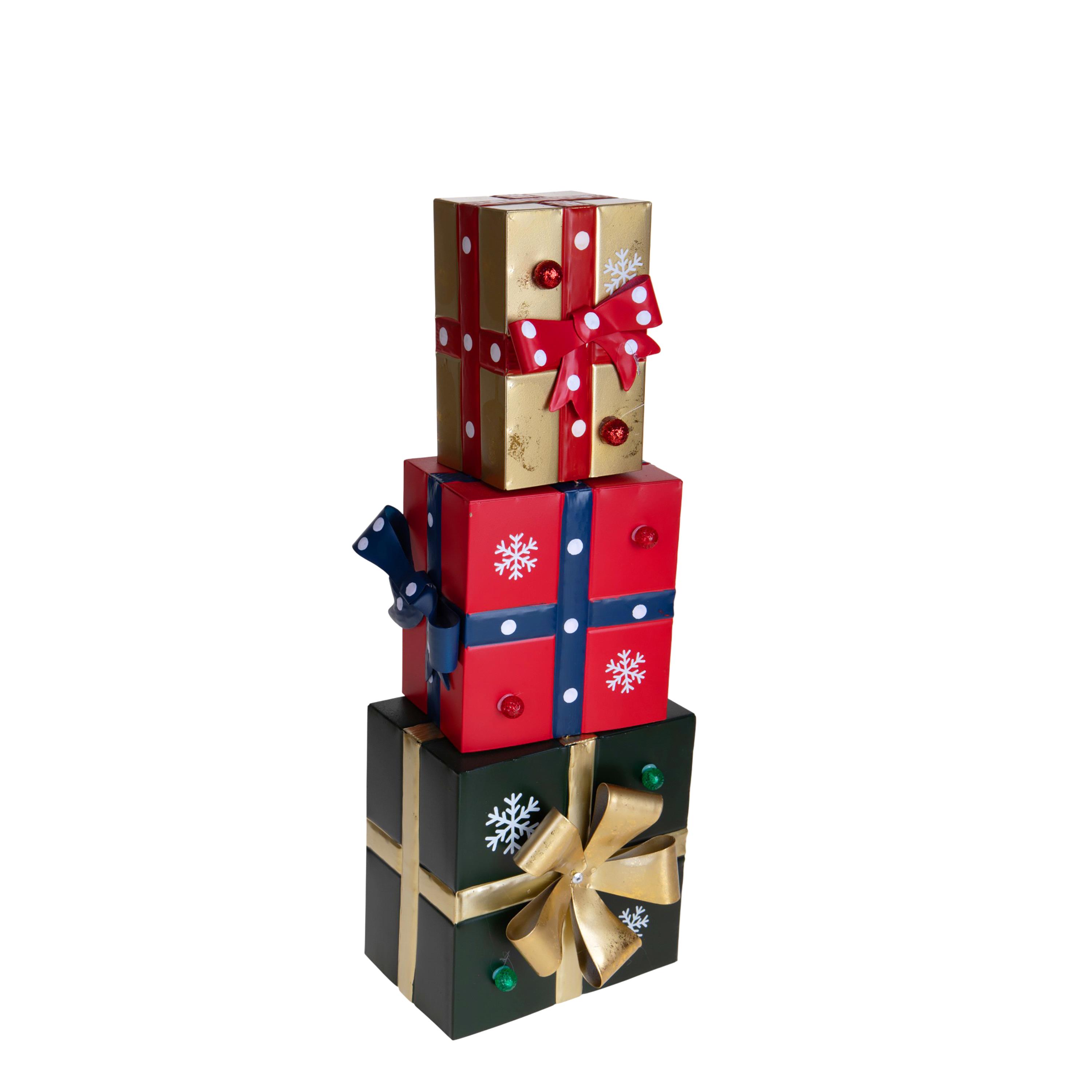 PACCHI DI NATALE H.48 CM - NO LED