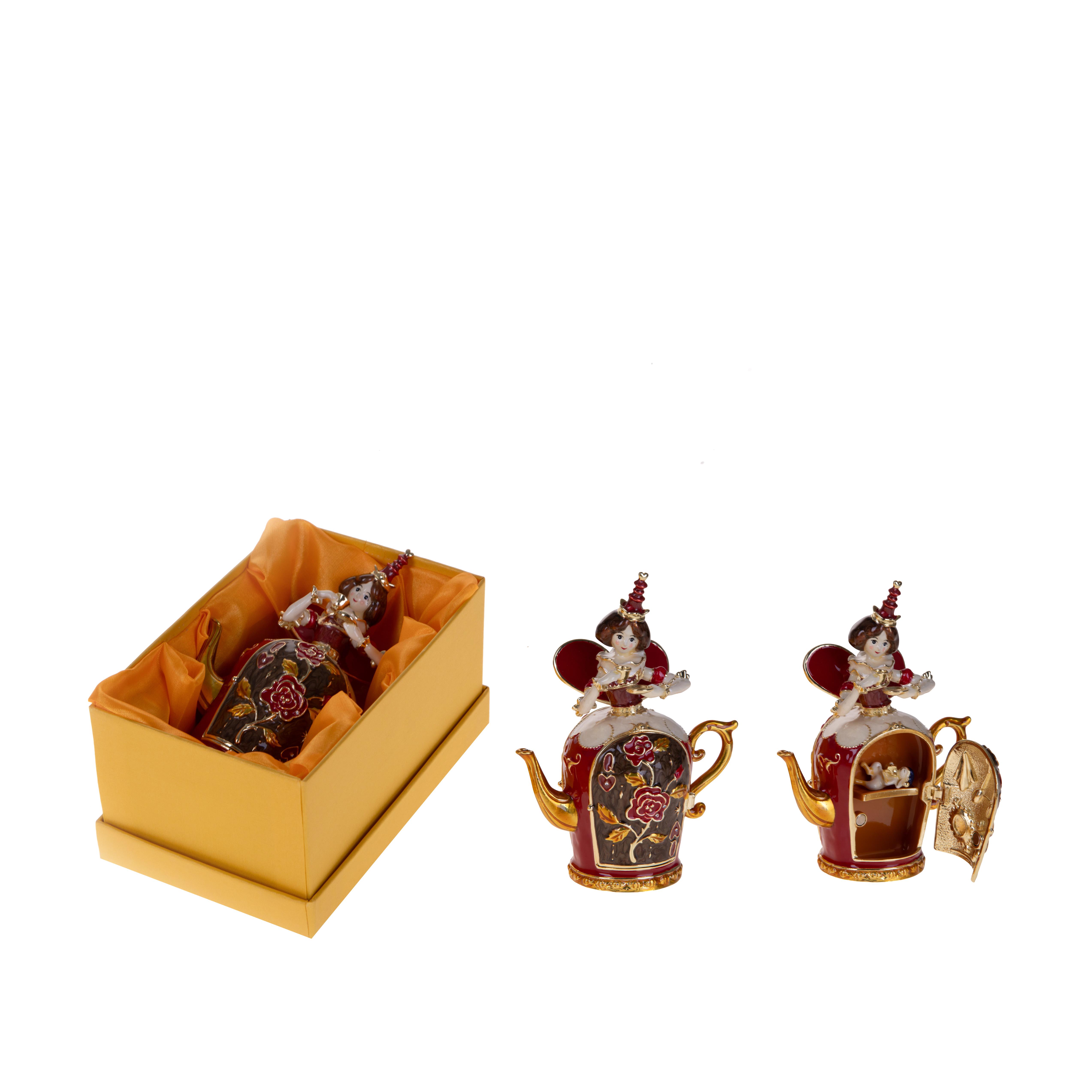 REGINA DI CUORI 9XH.12,5 CM PORTAGIOIE