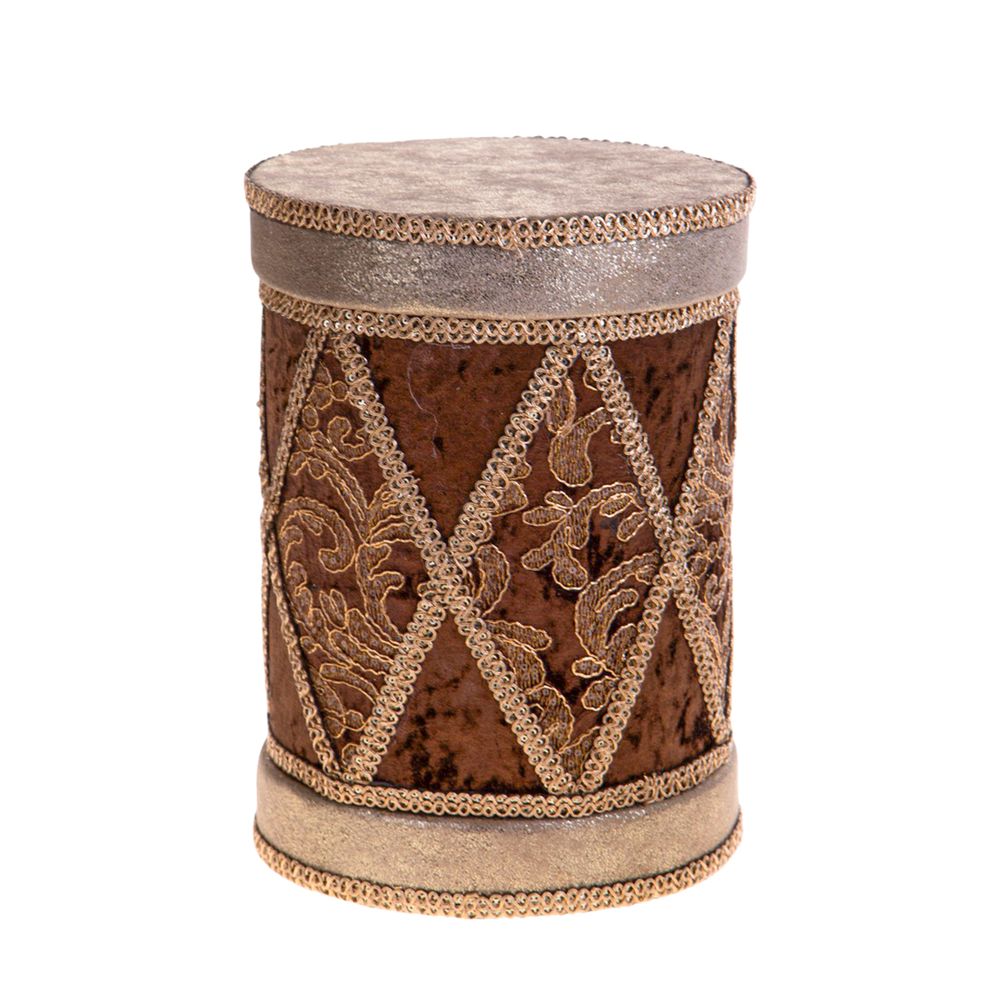 TAMBURO H.31 CM C/ROMBI