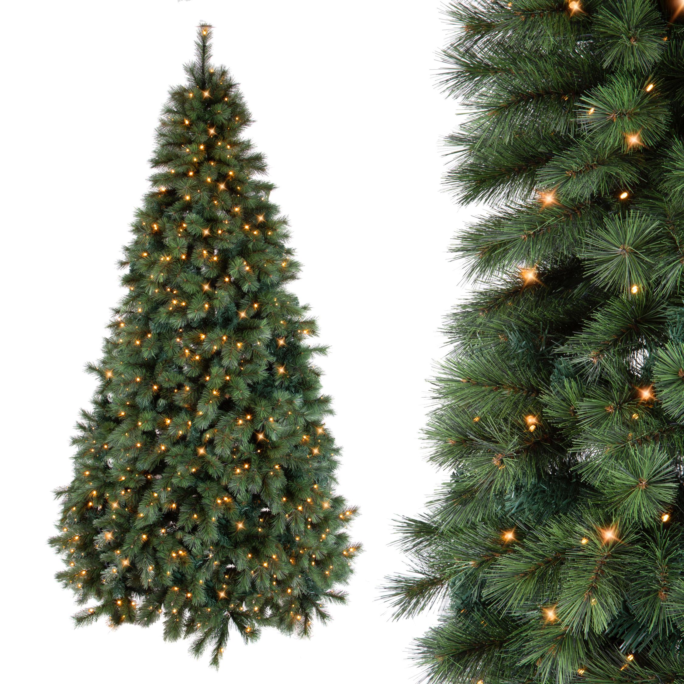 CHRISTMAS ITEMS, TREES OVER 110 CM with anw/out lights, 245 COLORADO 600 LED 1728T PVC