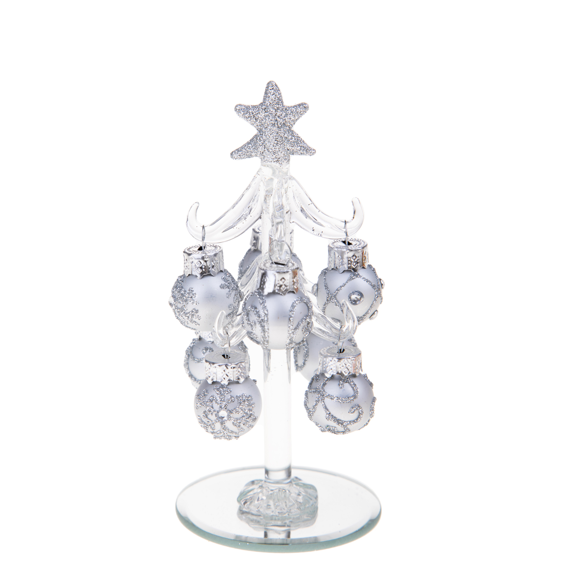 ALBERO 14 CM C/ORNAMENTI