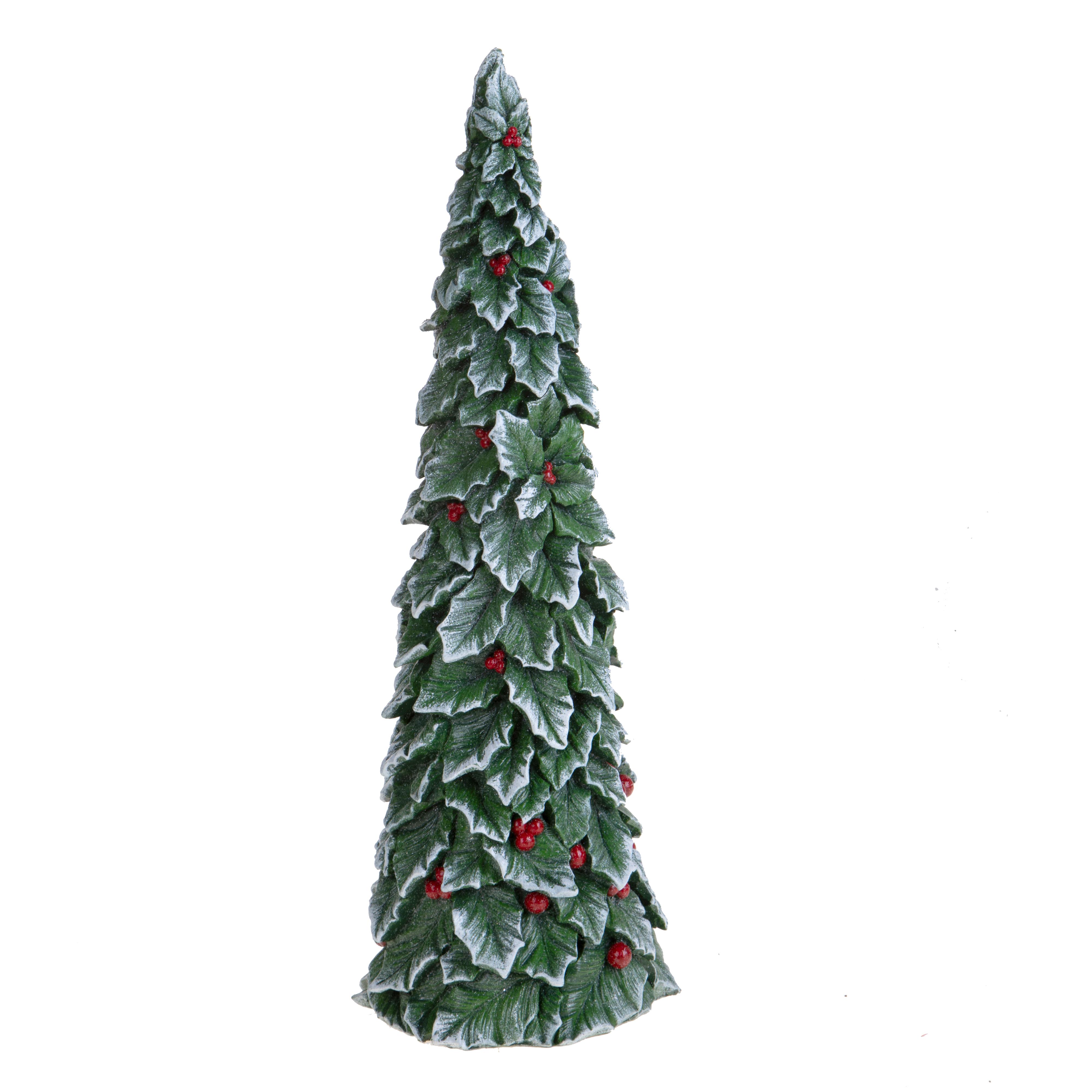 ALBERO NATALE 15XH.45,5 CM C/AGRIFOGLIO