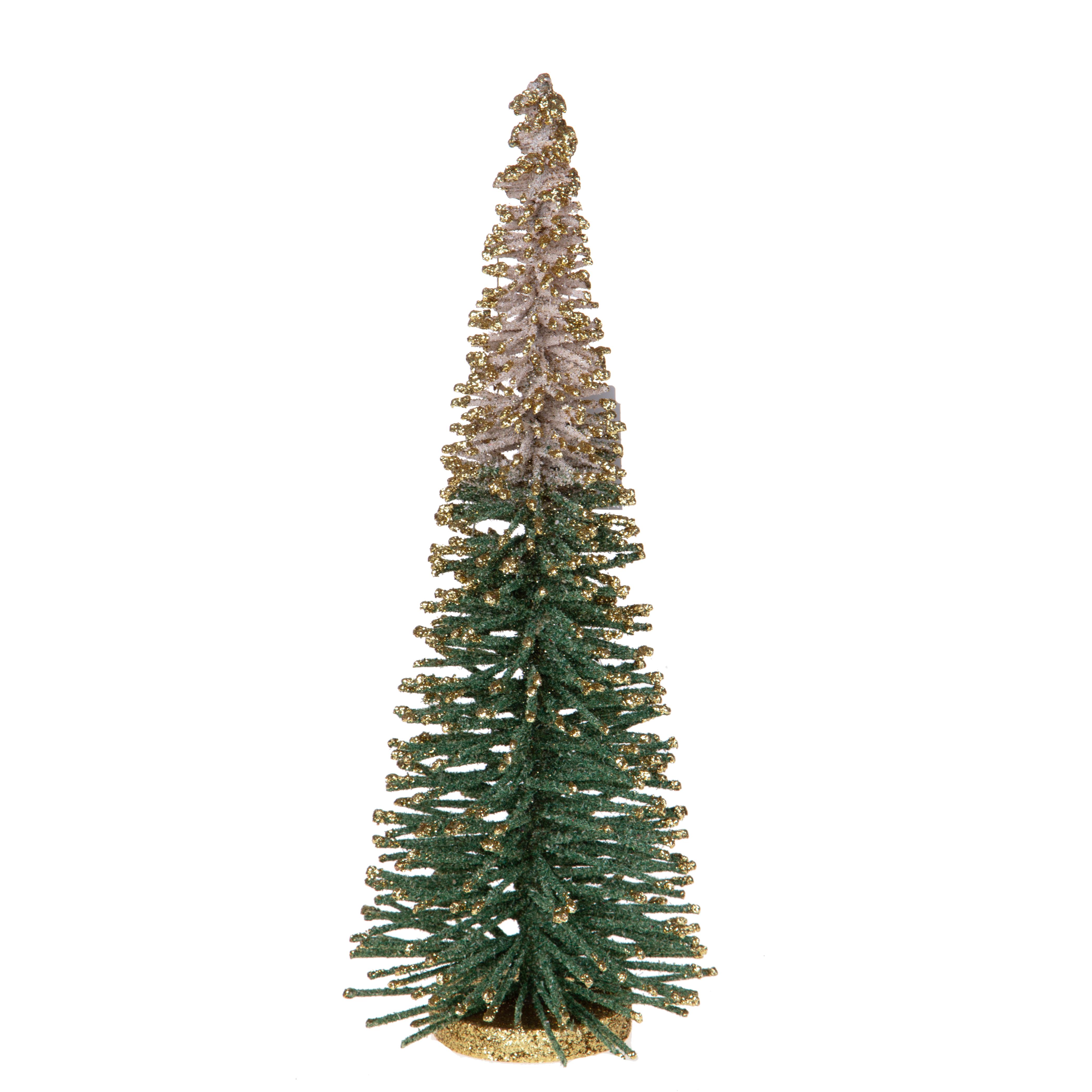 ALBERO NAT. 16XH.40 CM C/GLITTER