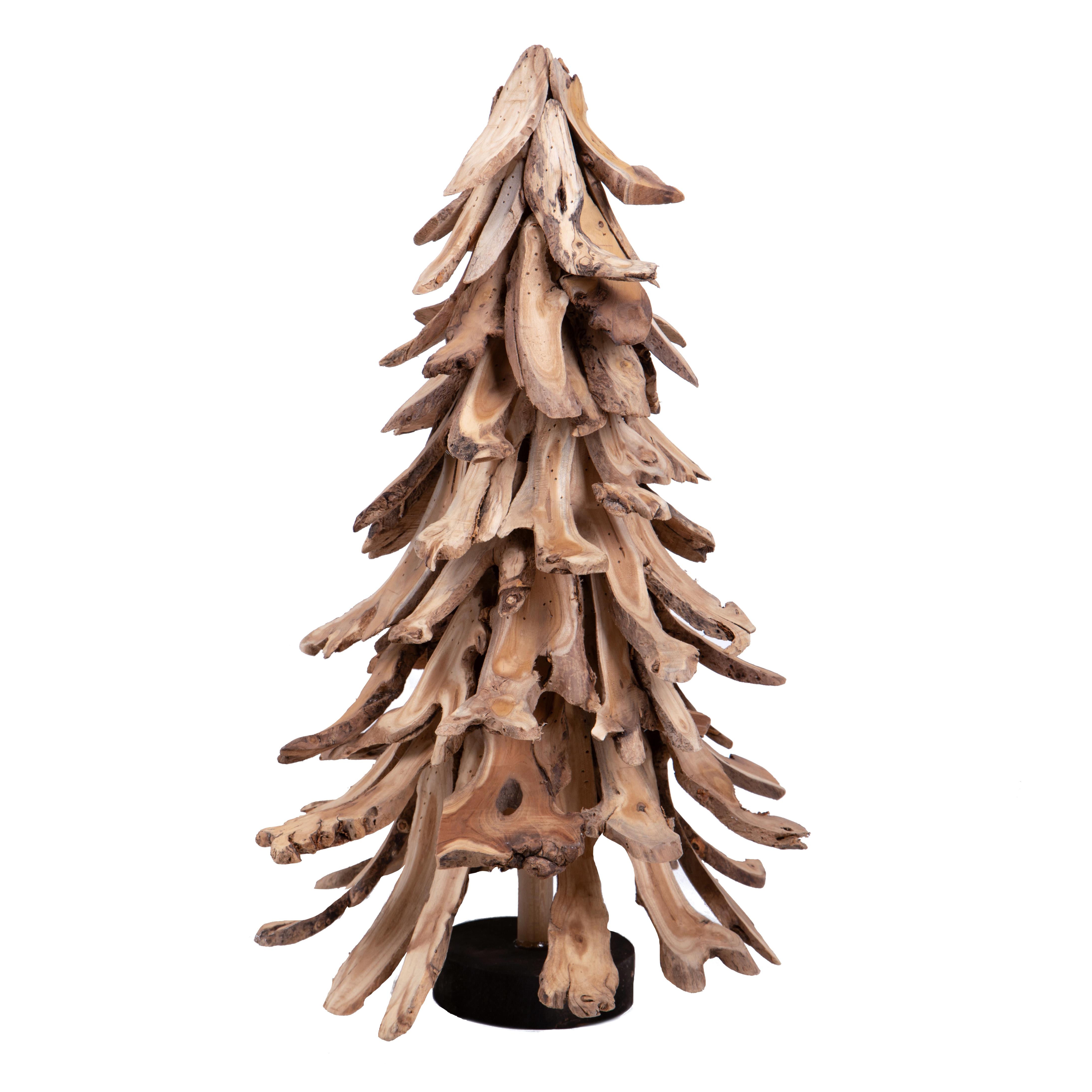 Weihnachtsartikel, BÄUME, Zierbäume und Kegel, ALBERO NATALE H.70 CM LEGNO