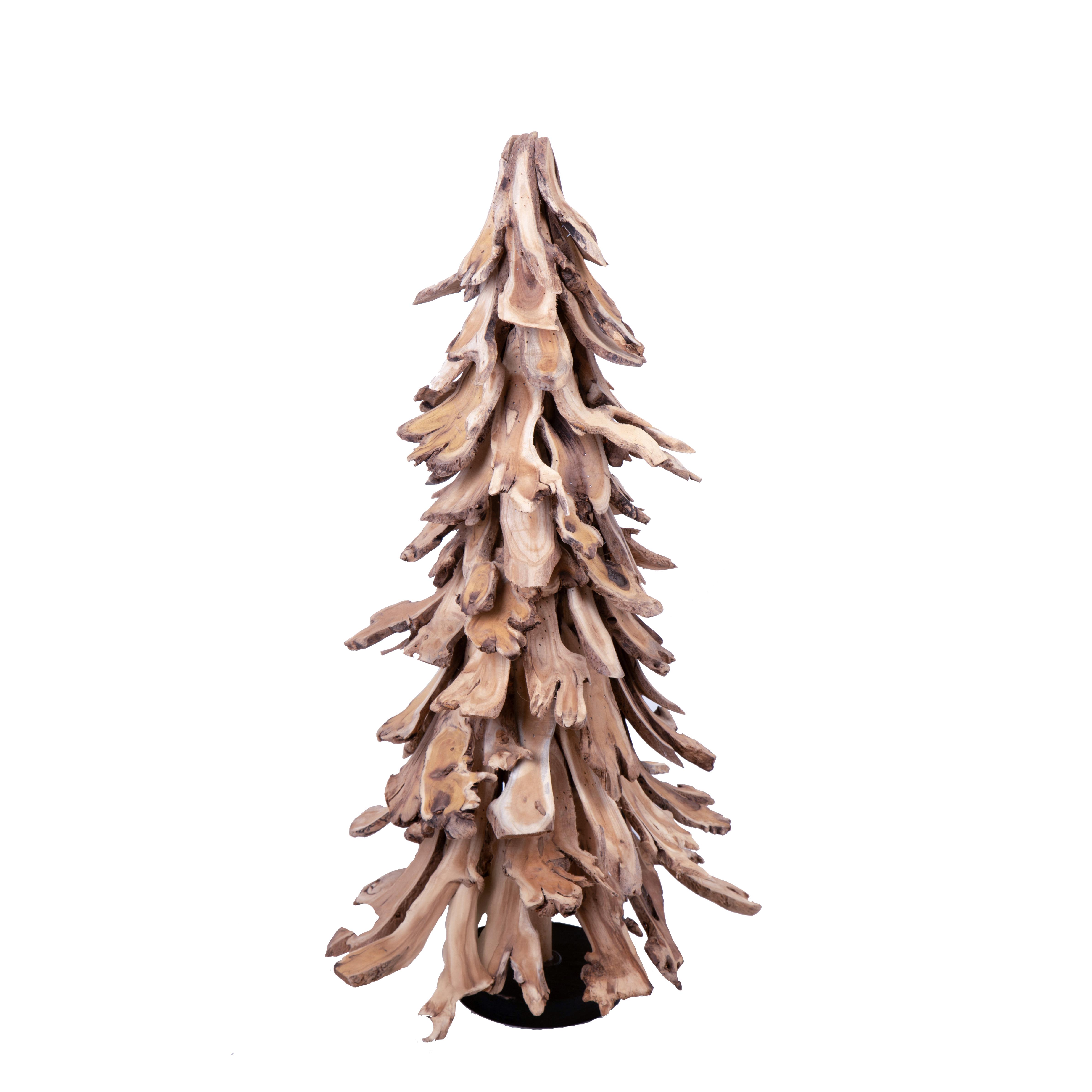 Weihnachtsartikel, BÄUME, Zierbäume und Kegel, ALBERO NATALE H.90 CM LEGNO