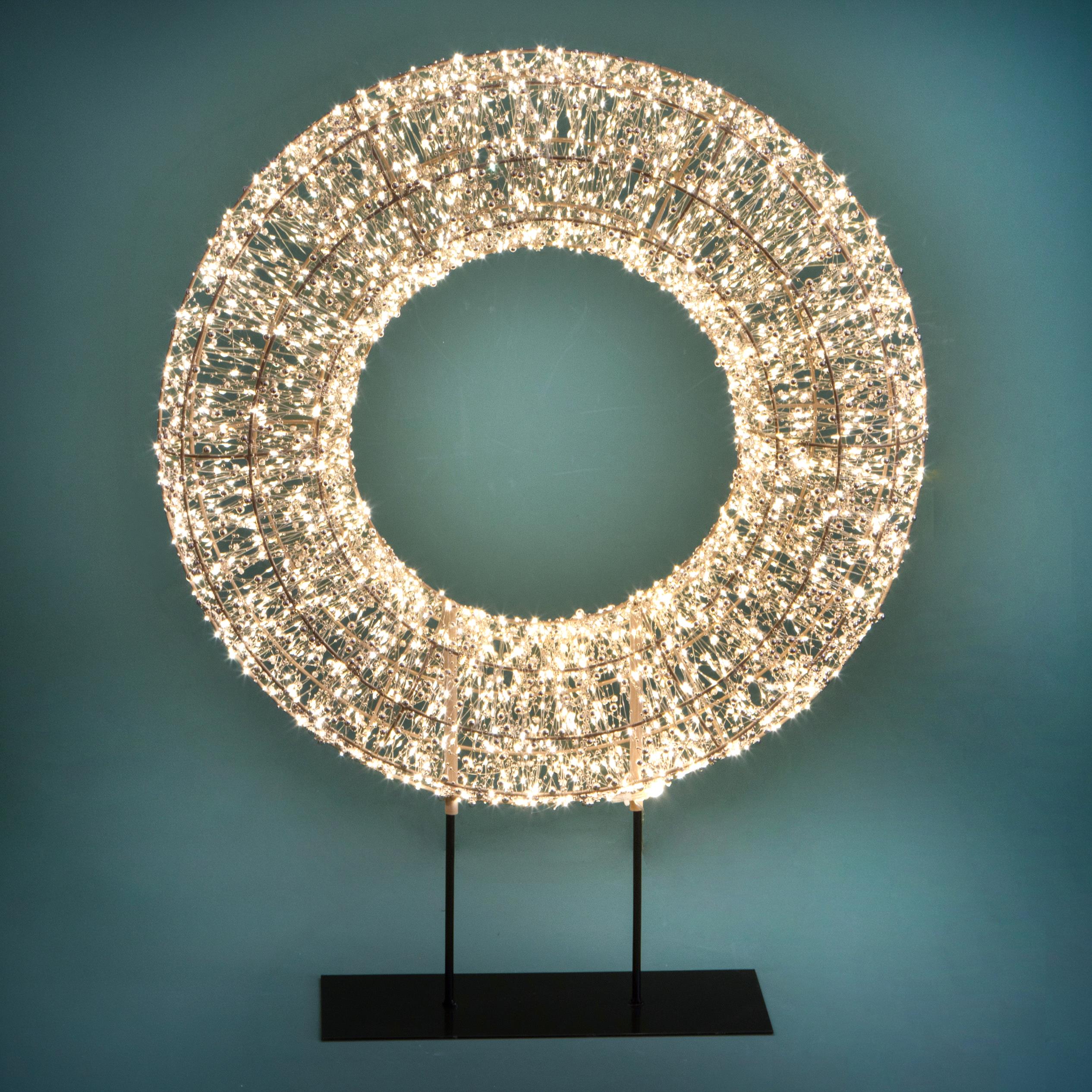 CORONA 90 CM C/3000 LED C/ BASE EST.