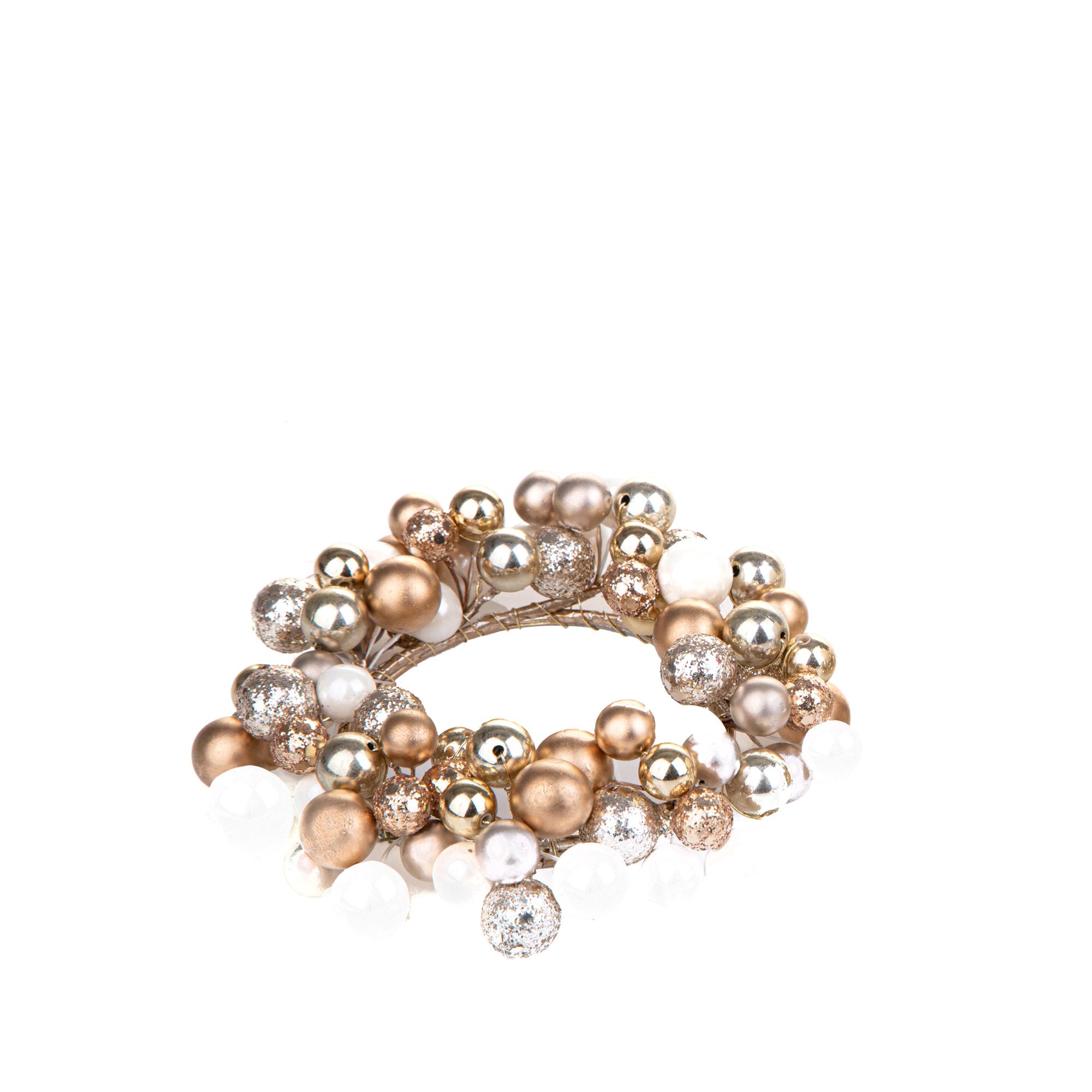 G/CANDELA DM 15 CM C/PERLE