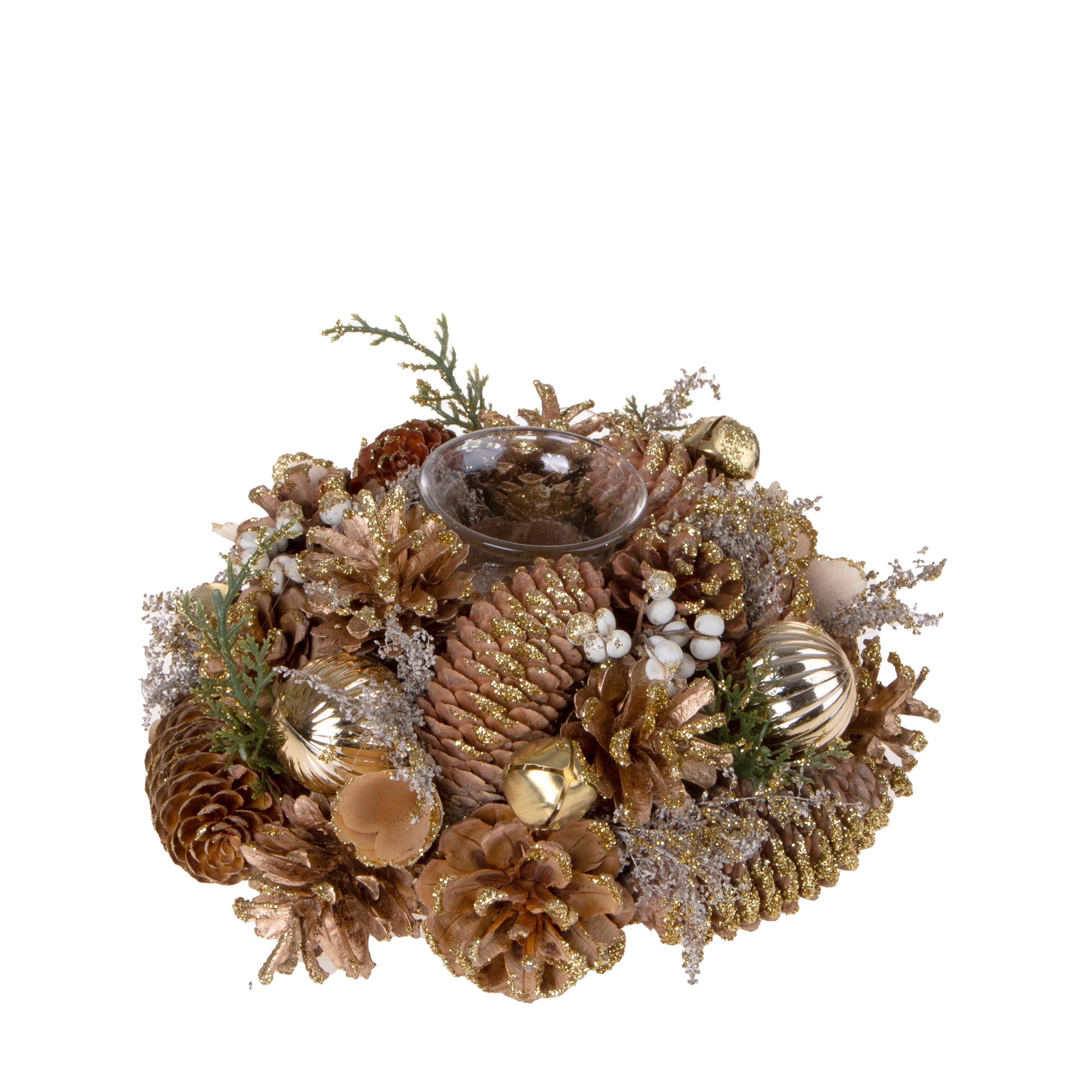 P/CANDELE D.22 CM C/STELLE E CAMPANE