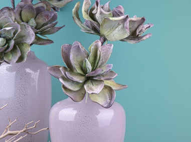 FLEURS EN MOUSSE ET PAPIER