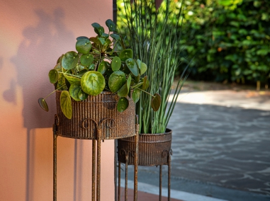 VASEN UND DISPLAYS AUS METALL